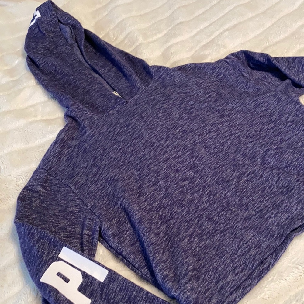 PINK crop hoodie